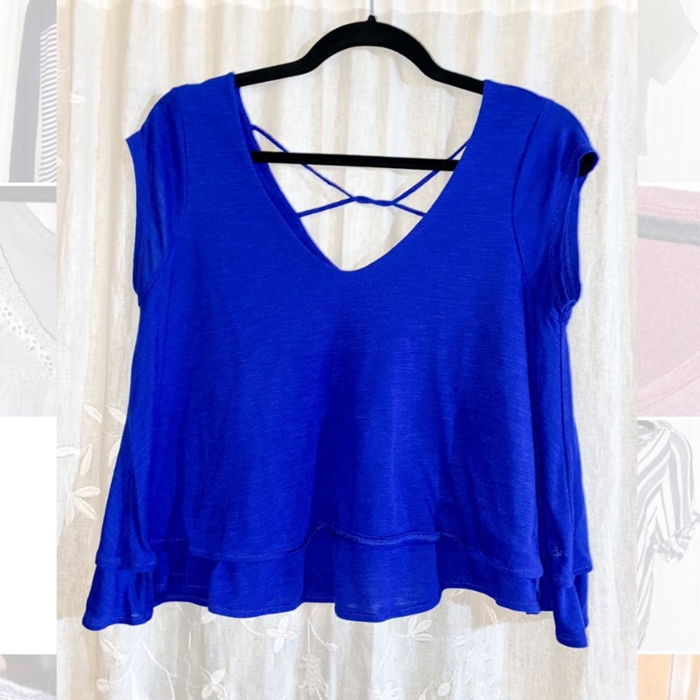 Blue top